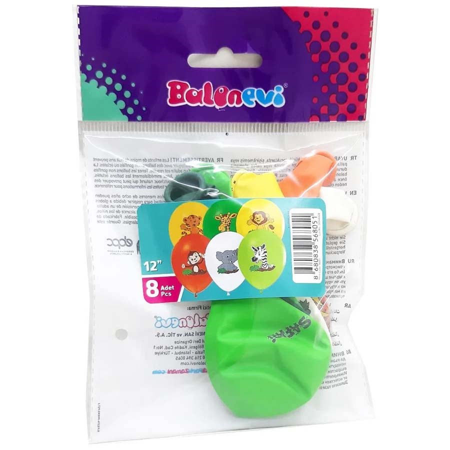 Balonevi Lisanslı Baskılı Balon 