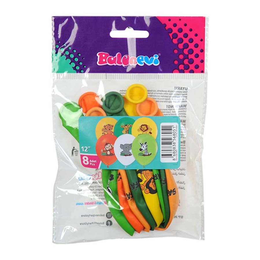 Balonevi Figür Baskılı Balon 