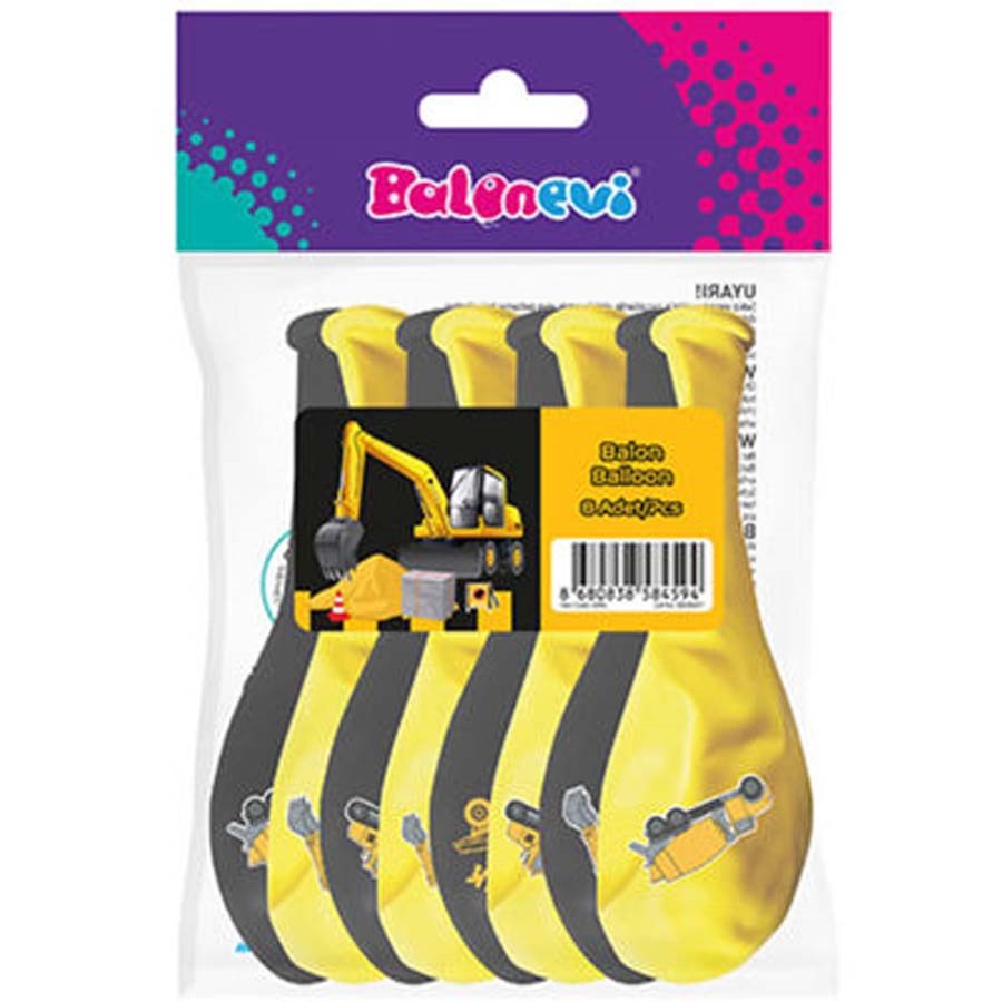 Balonevi Figür Baskılı Balon 