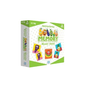 Eşleştirme Kartları Meyveler-Sebzeler