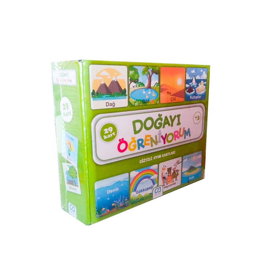 Doğayı Öğreniyorum Eğitici Oyun Kartları 