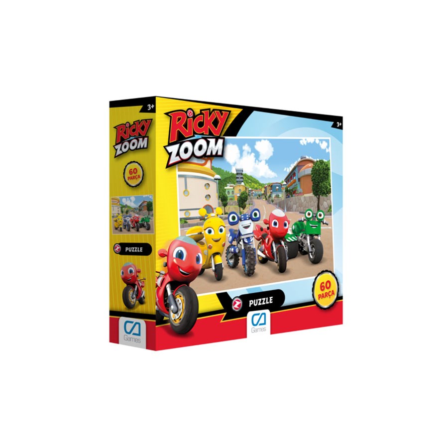 Ricky Zoom Puzzle 60 Parça 