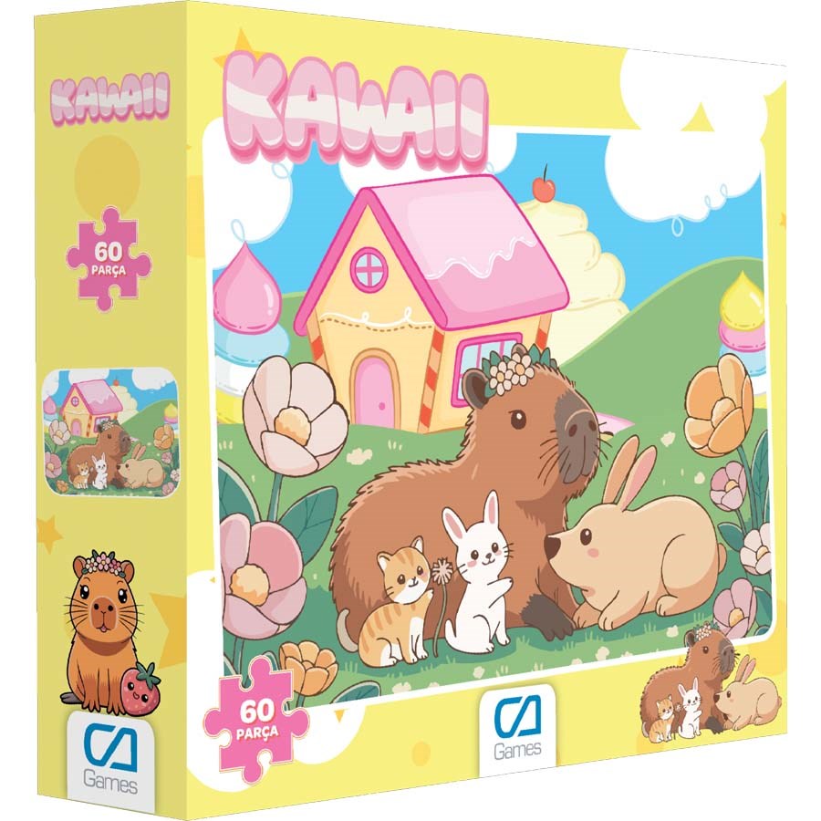 Kawaii Puzzle 60 Parça 