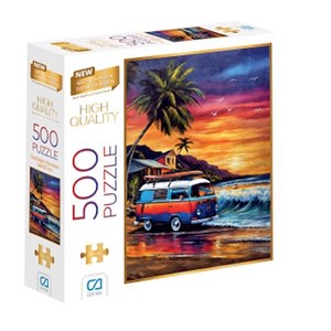 Sahildeki Karavan Puzzle 500 Parça