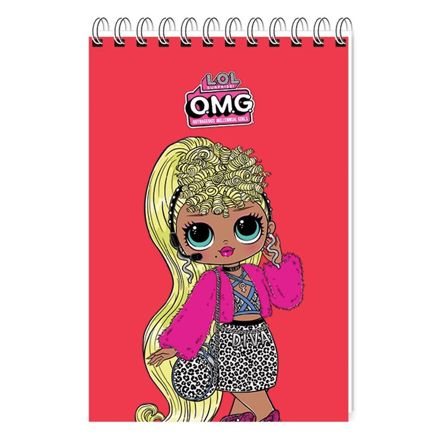 L.O.L A7 42 Yaprak Spiralli Bloknot 