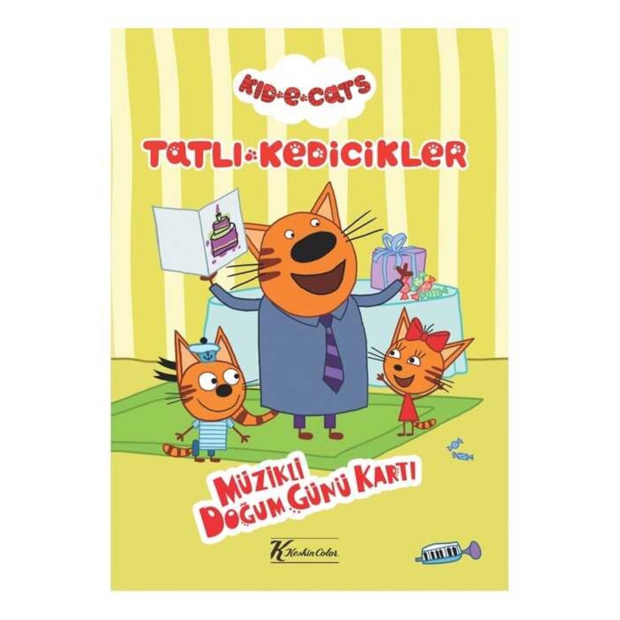 Tatlı Kedicikler 20*28 4 Yp. Hikaye Kitabı 