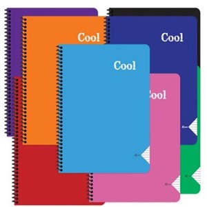 Keskin A4 72 Yp.Çizgili Pp Kp.Spiralli Cool Defter
