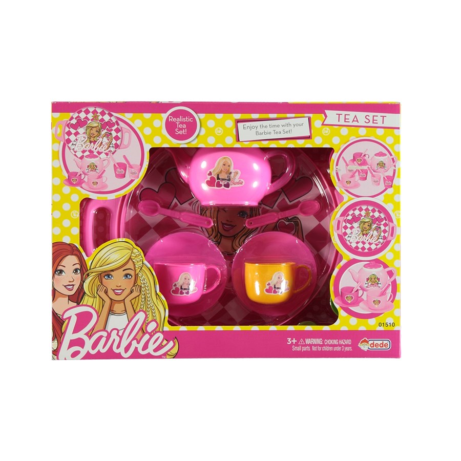 Barbie Tepsili Çay Seti 