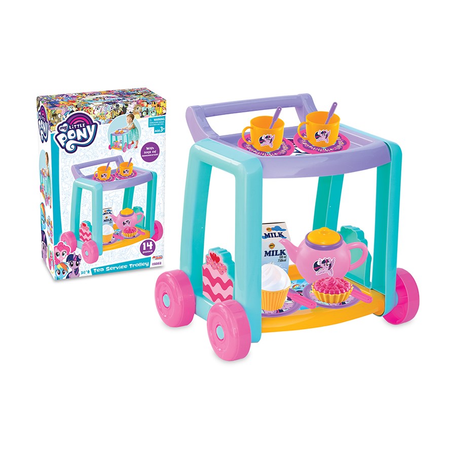 My Little Pony Çay Servis Arabası 14 Parça 