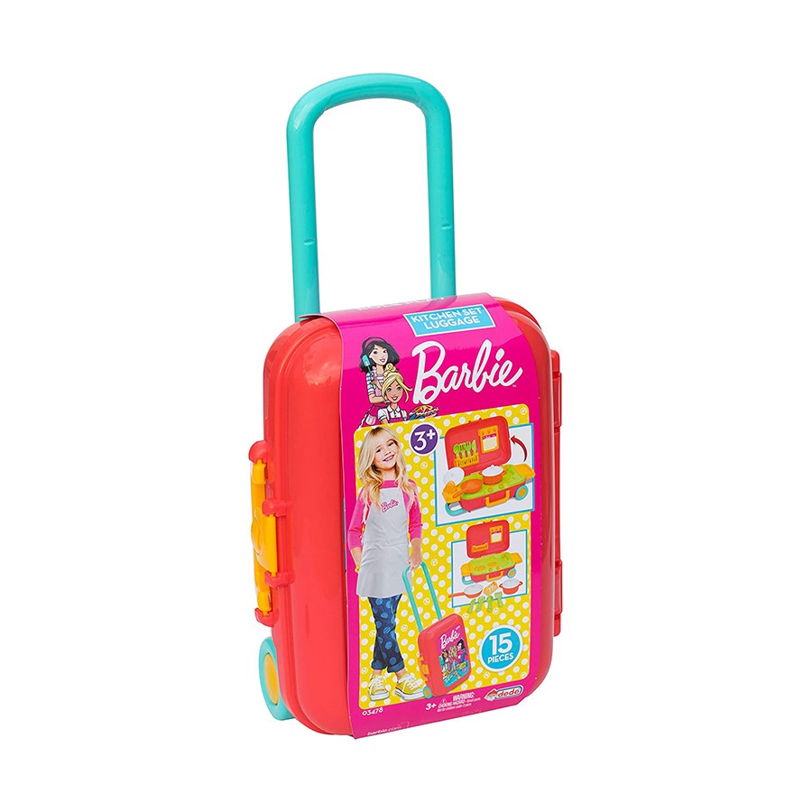 Barbie Oyuncak Mutfak Set Bavulum 