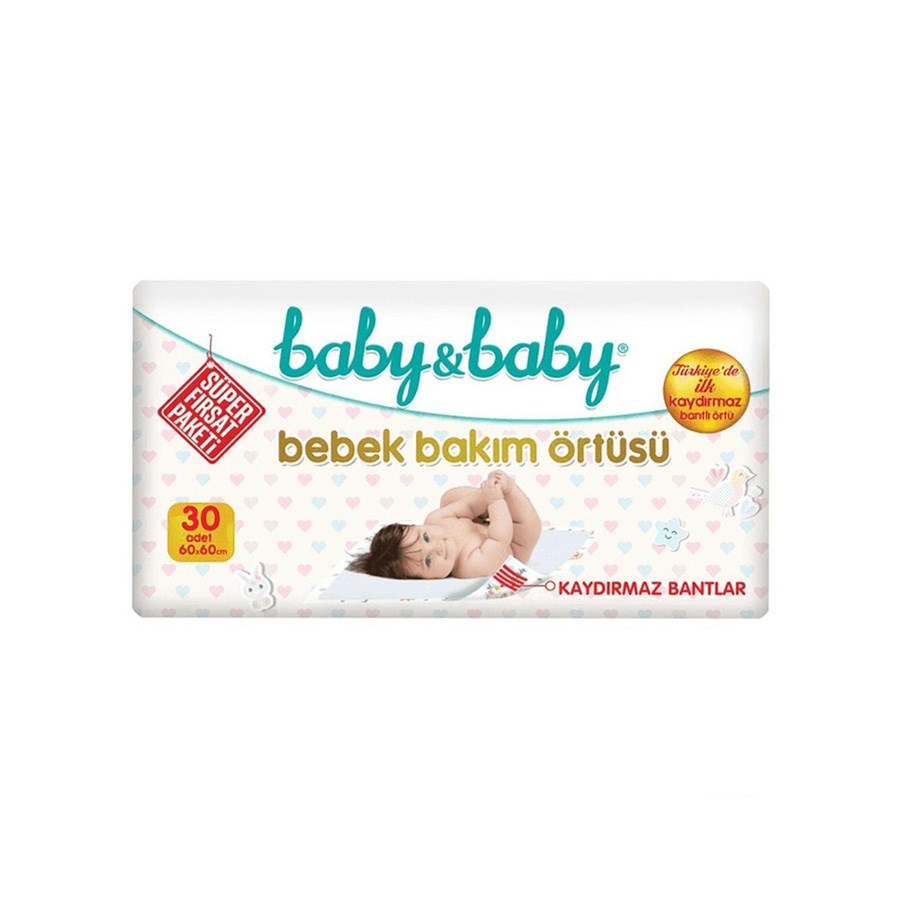 Baby Baby Bebek Bakım Örtüsü 30 Lu 