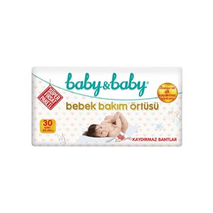 Baby Baby Bebek Bakım Örtüsü 30 Lu
