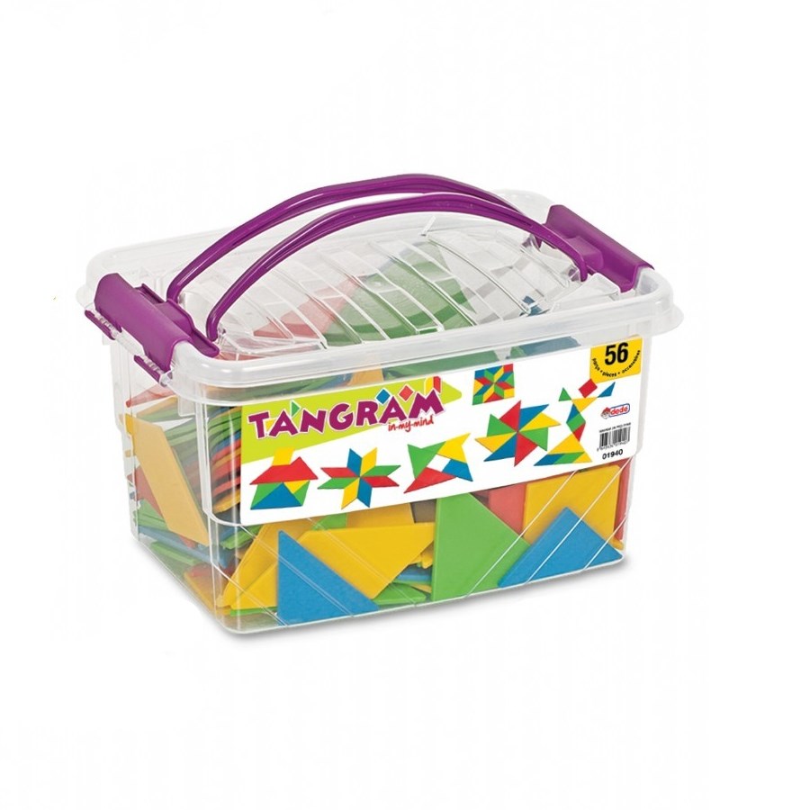 Dede Oyuncak 55 Parça Tangram 