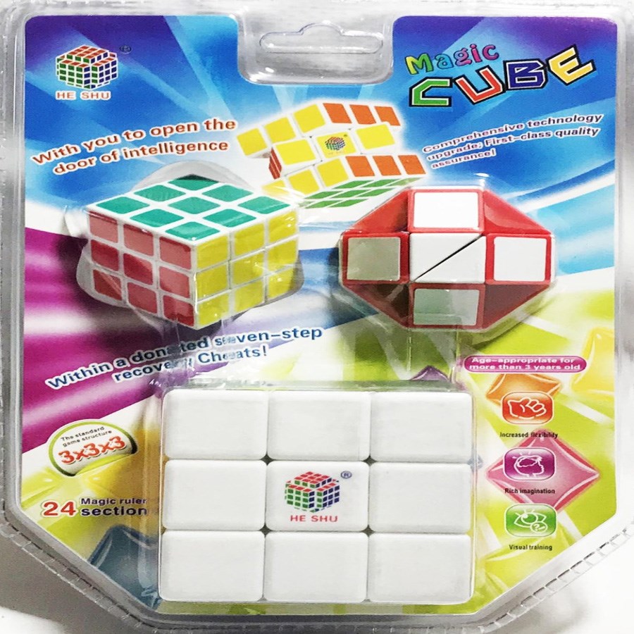 3Lü Rübik Küp Seti 