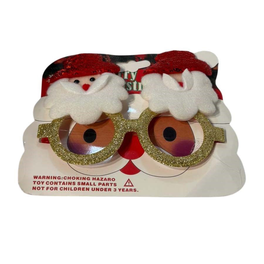 Yılbaşı Noel Figürlü Gözlük 