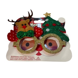 Yılbaşı Noel Figürlü Gözlük