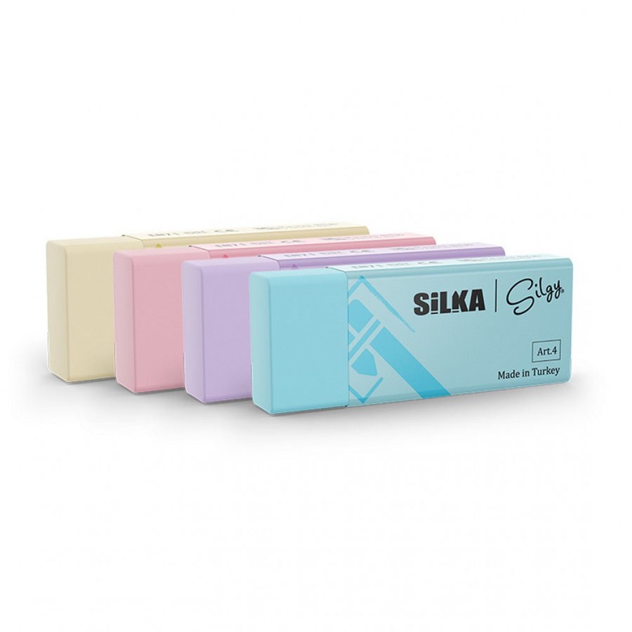 Silka Pastel Renk Silgi 