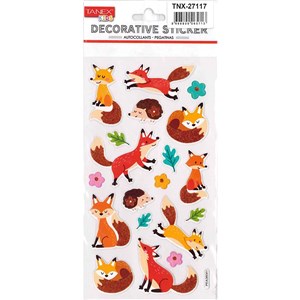 Tanex Puffy Mutlu Tilkicik Serisi Sticker