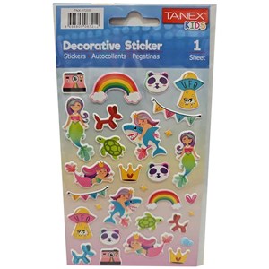 Tanex Puffy Decorative Serisi Sticker