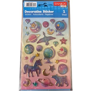 Tanex Puffy Astroloji Serisi Sticker