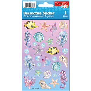 Tanex Puffy Okyanus Canlıları Serisi Sticker