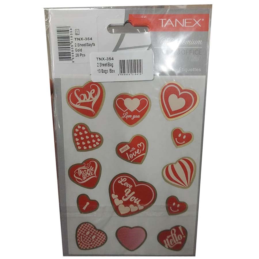 Tanex Gold Kalp Etiketi 
