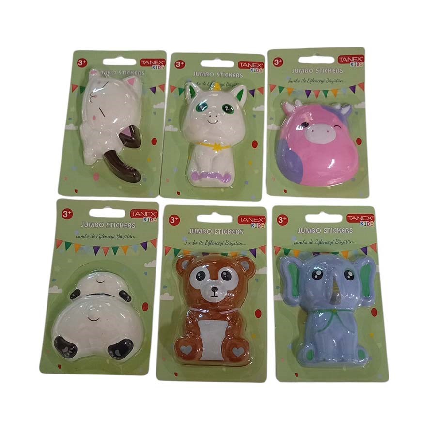 Tanex Jumbo Puffy Sticker 