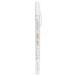 Pensan Neon Jel Kalem 1.0 MM/Beyaz Beyaz/