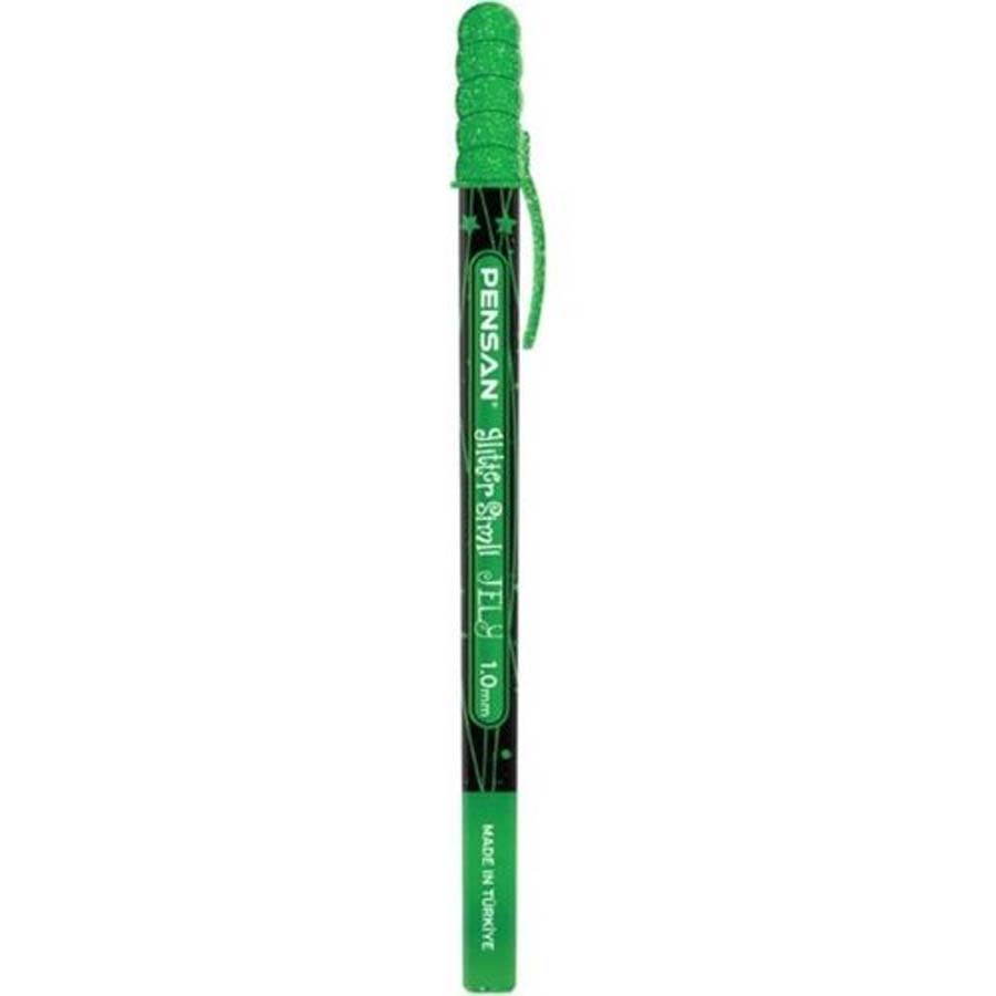 Pensan Işıltılı Simli Jel Kalem 1.0 MM/Mavi Yeşil