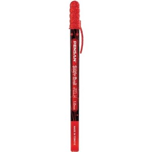 Pensan Işıltılı Simli Jel Kalem 1.0 MM/Mavi Kırmızı