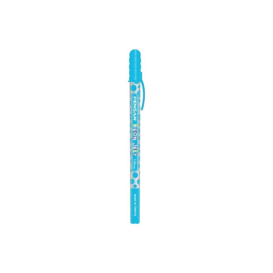 Pensan Neon Jel Kalem 1.0 MM/Turuncu Mavi