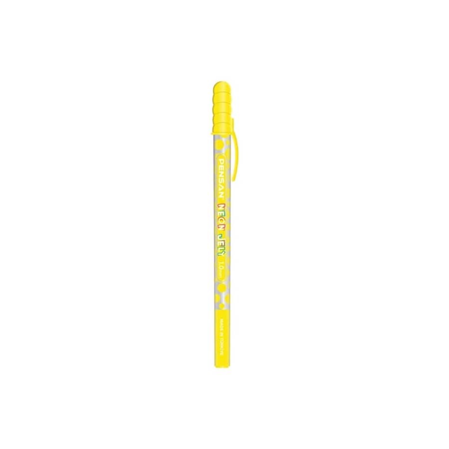 Pensan Neon Jel Kalem 1.0 MM/Turuncu Sarı