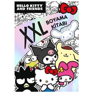 Hello Kity and Friends XXL Boyama Kitabı