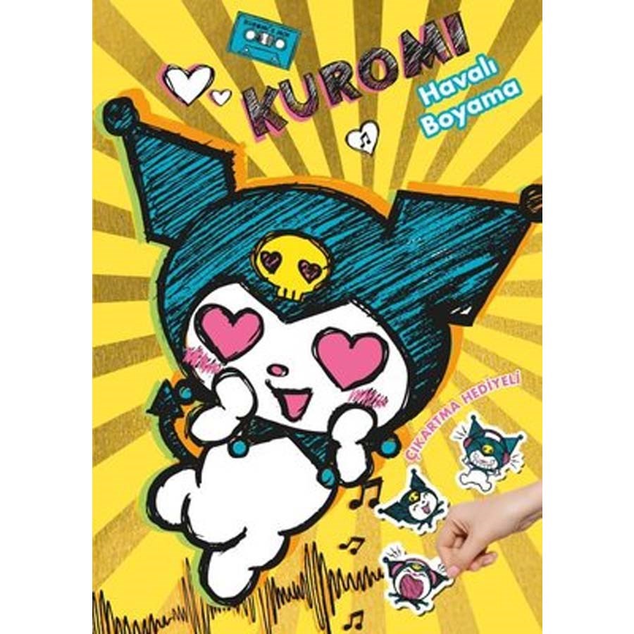 Kuromi Havalı Boyama Kitabı 