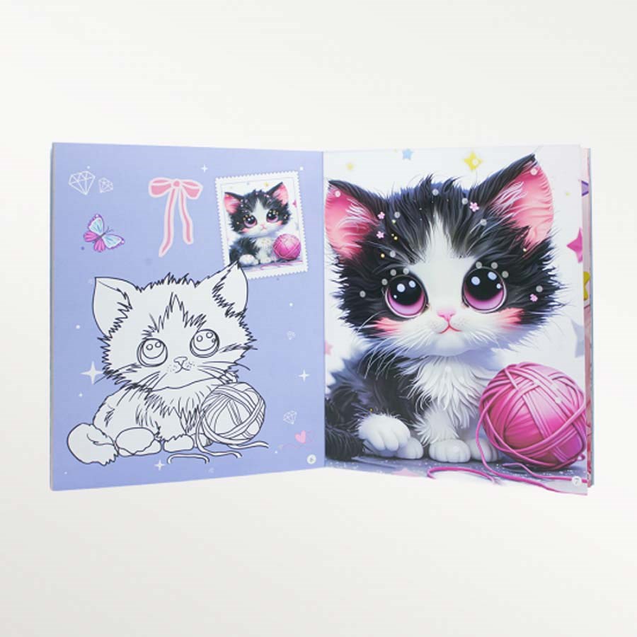 TAROS KEDİ DİAMOND COLORİNG BOOK 