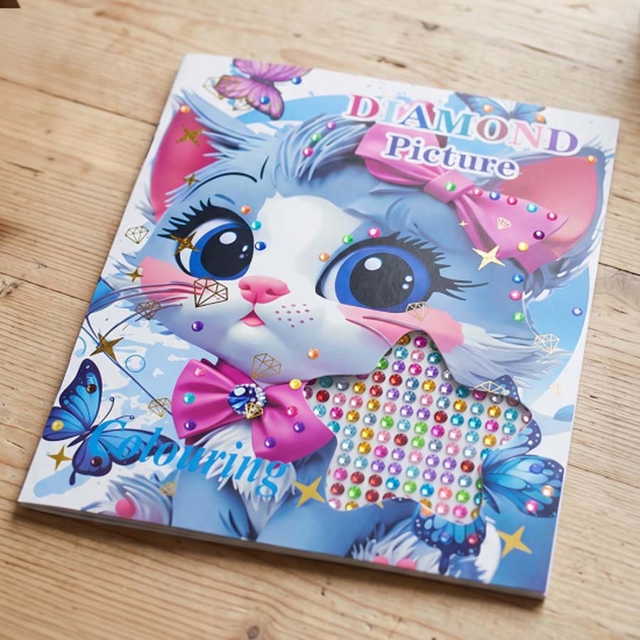 TAROS KEDİ DİAMOND COLORİNG BOOK 