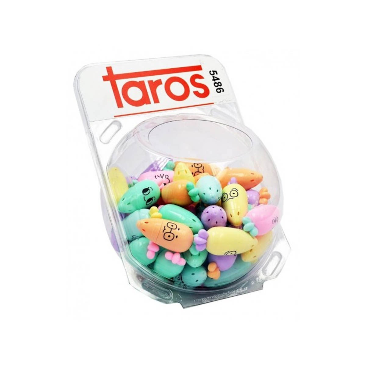 Taros Unick Color Havuç Mini Fosforlu Kalem 