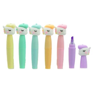 Taros Unick Color Unıcorn Fosforlu Kalem 6 Lı