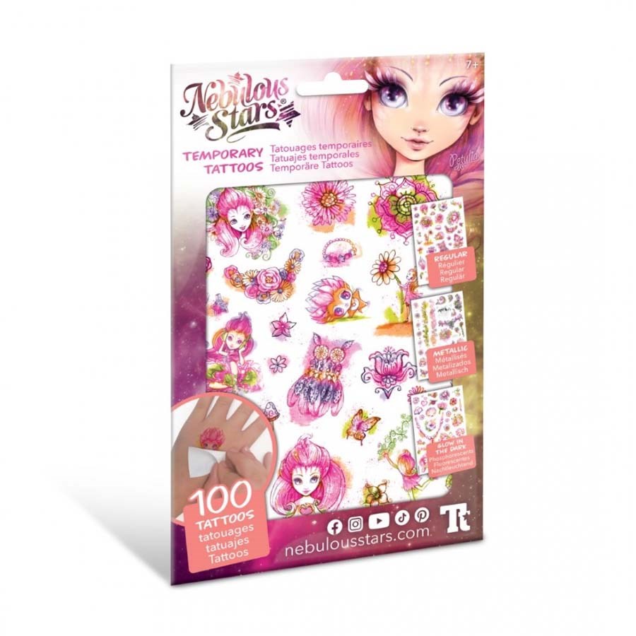 Taros Nebulous Stars Temporary Tattoos Assortment 