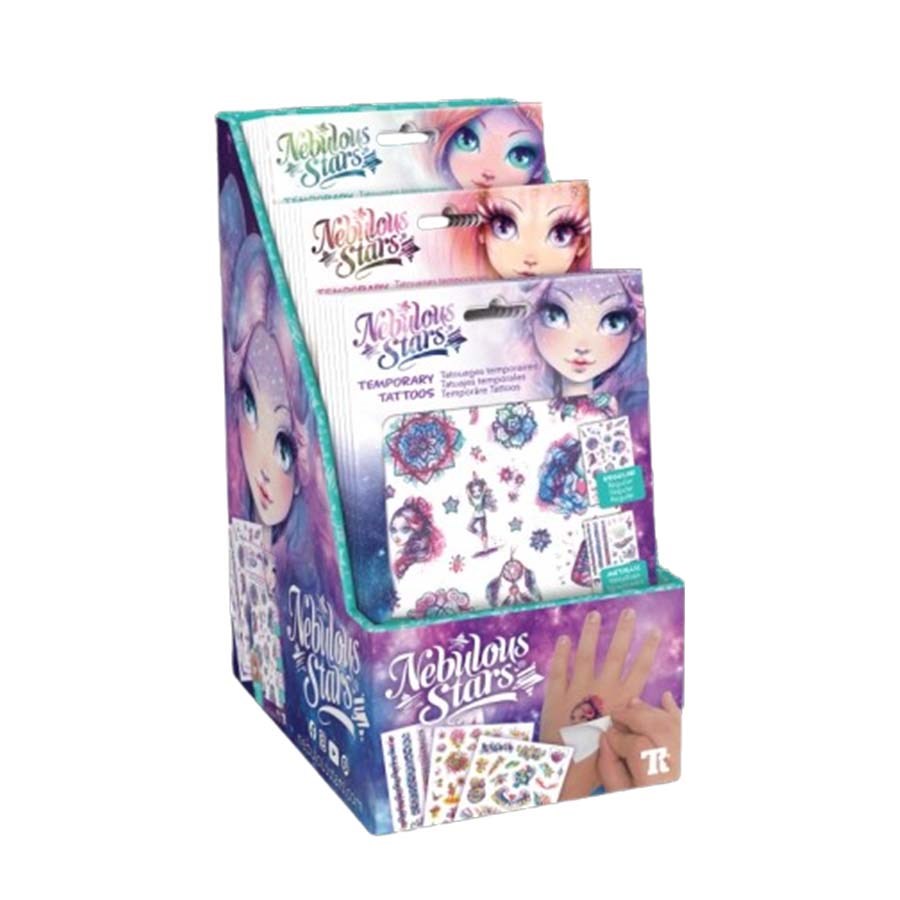 Taros Nebulous Stars Temporary Tattoos Assortment 