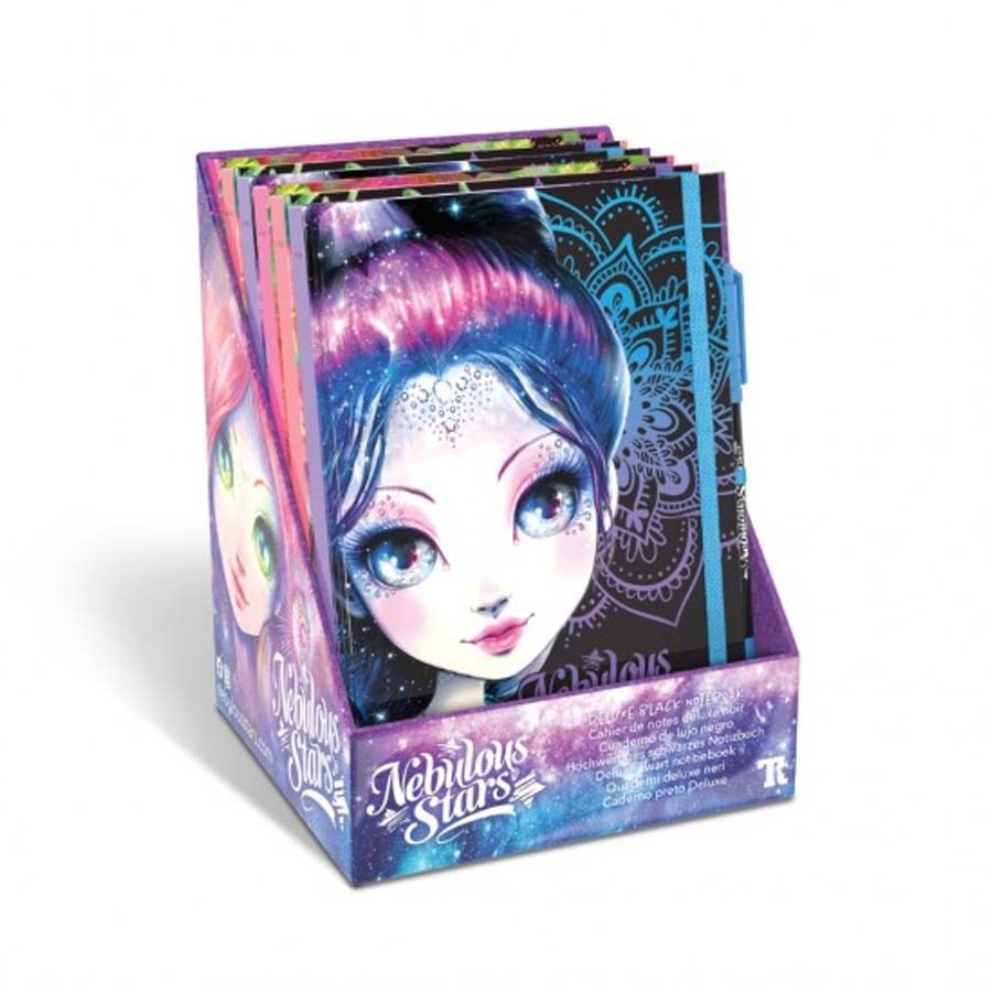 Taros Nebulous Stars-11583 Deluxe Black Notebook 