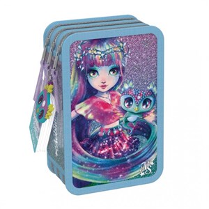 Taros Nebulous Star-12501 3-Tier Pencil Case Mor