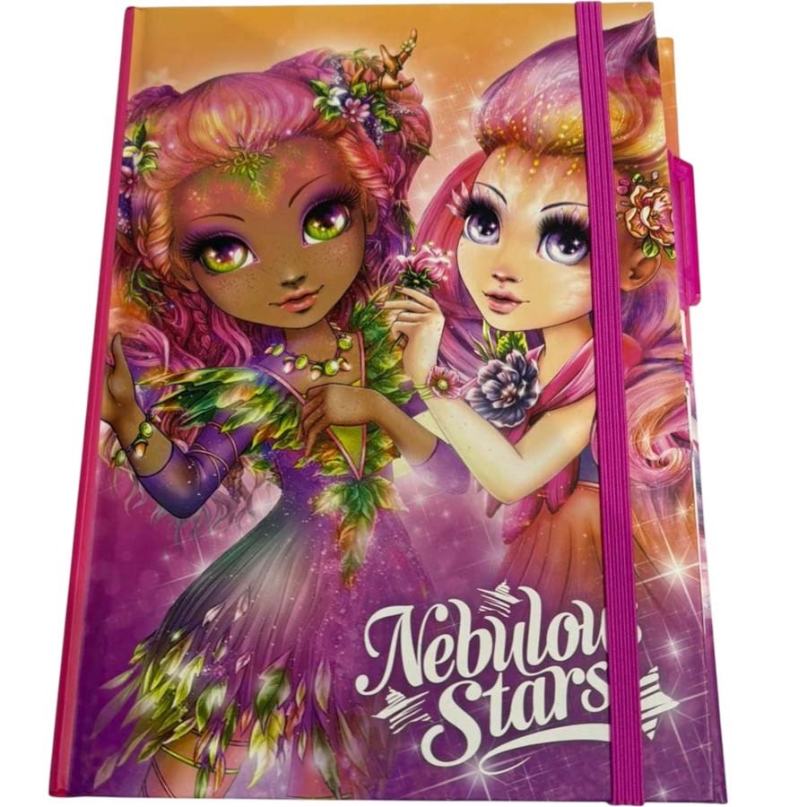 Taros Nebulous Stars Deluxe White Notebook Mor