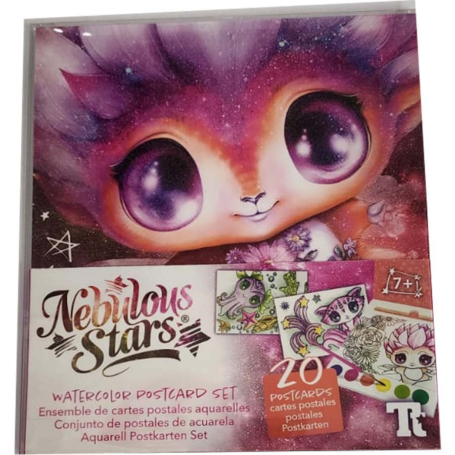 Taros Nebulous Stars-11407 Watercolor Postcard Set 