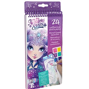 Taros Nebulus Watercolor Bookmarks