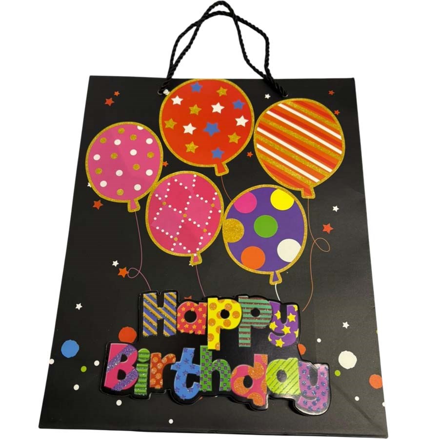 Taros Unick Color Doğum Günü 3D Hediye Poşeti 