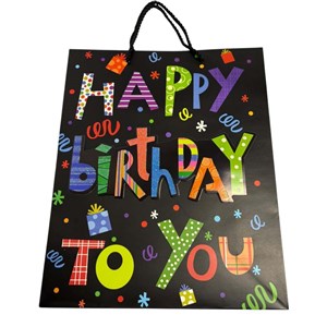 Taros Unick Color Doğum Günü 3D Hediye Poşeti