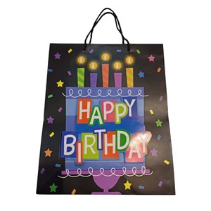 Taros Unick Color Doğum Günü 3D B.Boy Hediye Poşet