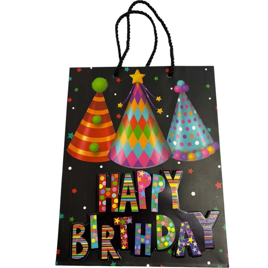 Taros Color Doğum Günü 3D Orta Boy Hediye Poşeti