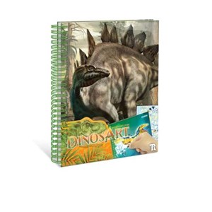 Taros DinosArt Creative Book Sticker By Number